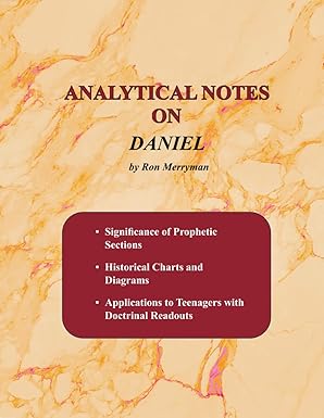 Analytical Notes on Daniel